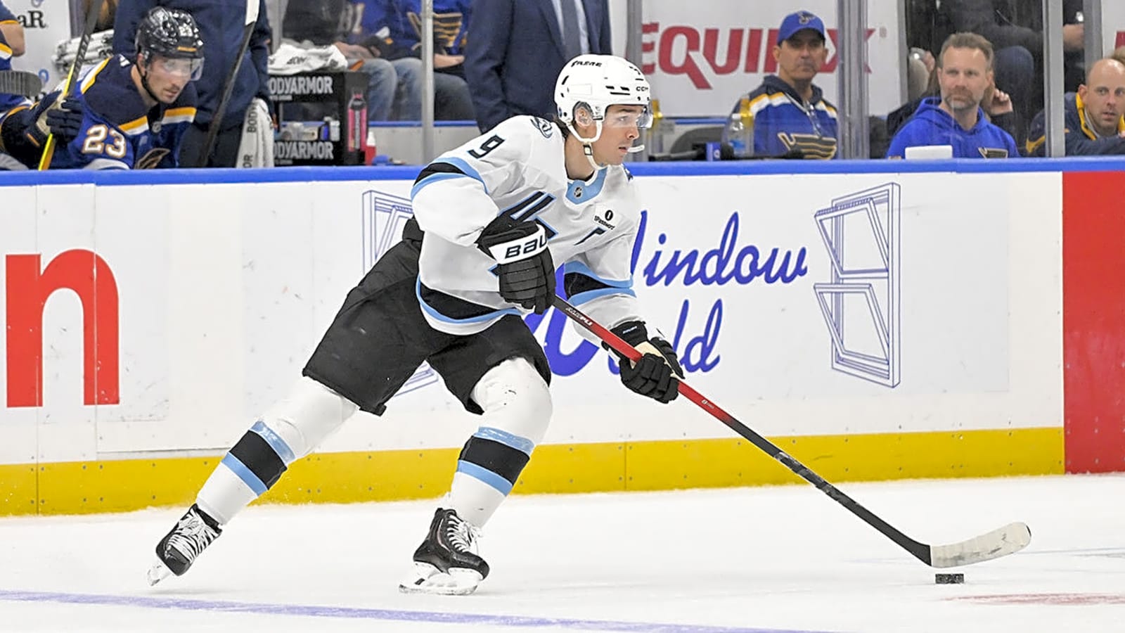 Clayton Keller’s emotional reaction to classy Blues gesture