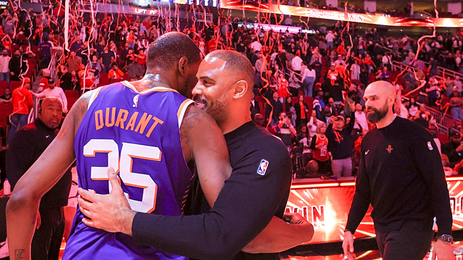 Rockets’ Kevin Durant reveals how Ime Udoka helps ‘push’ stars to get better