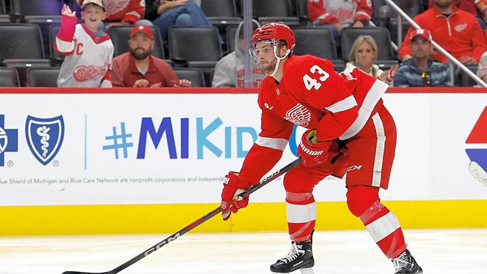 Red Wings activate key prospect off injured reserve