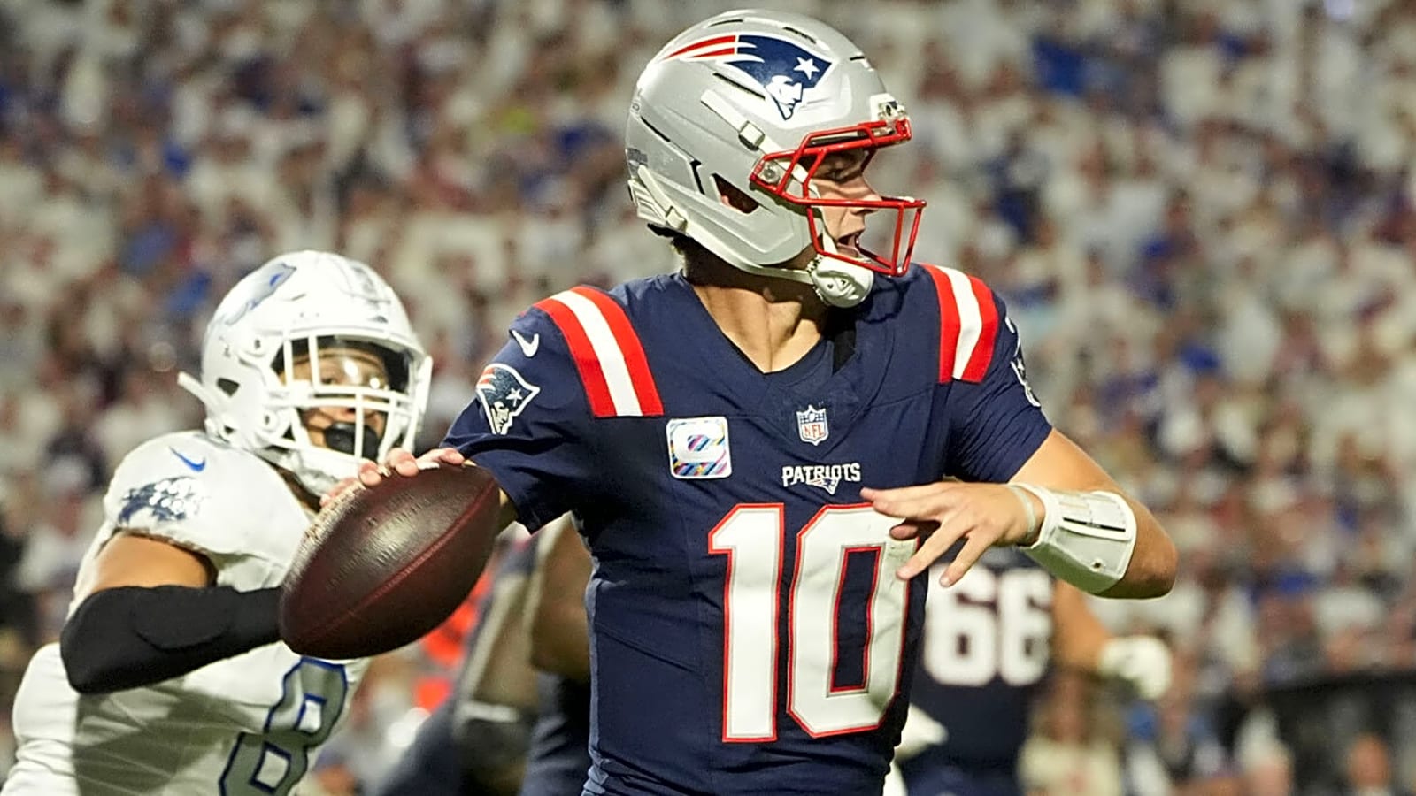 Rob Gronkowski reveals plan to neutralize Patriots’ Drake Maye