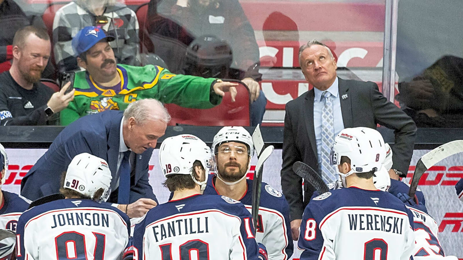 Dean Evason gives scathing review of Blue Jackets in Avalanche loss