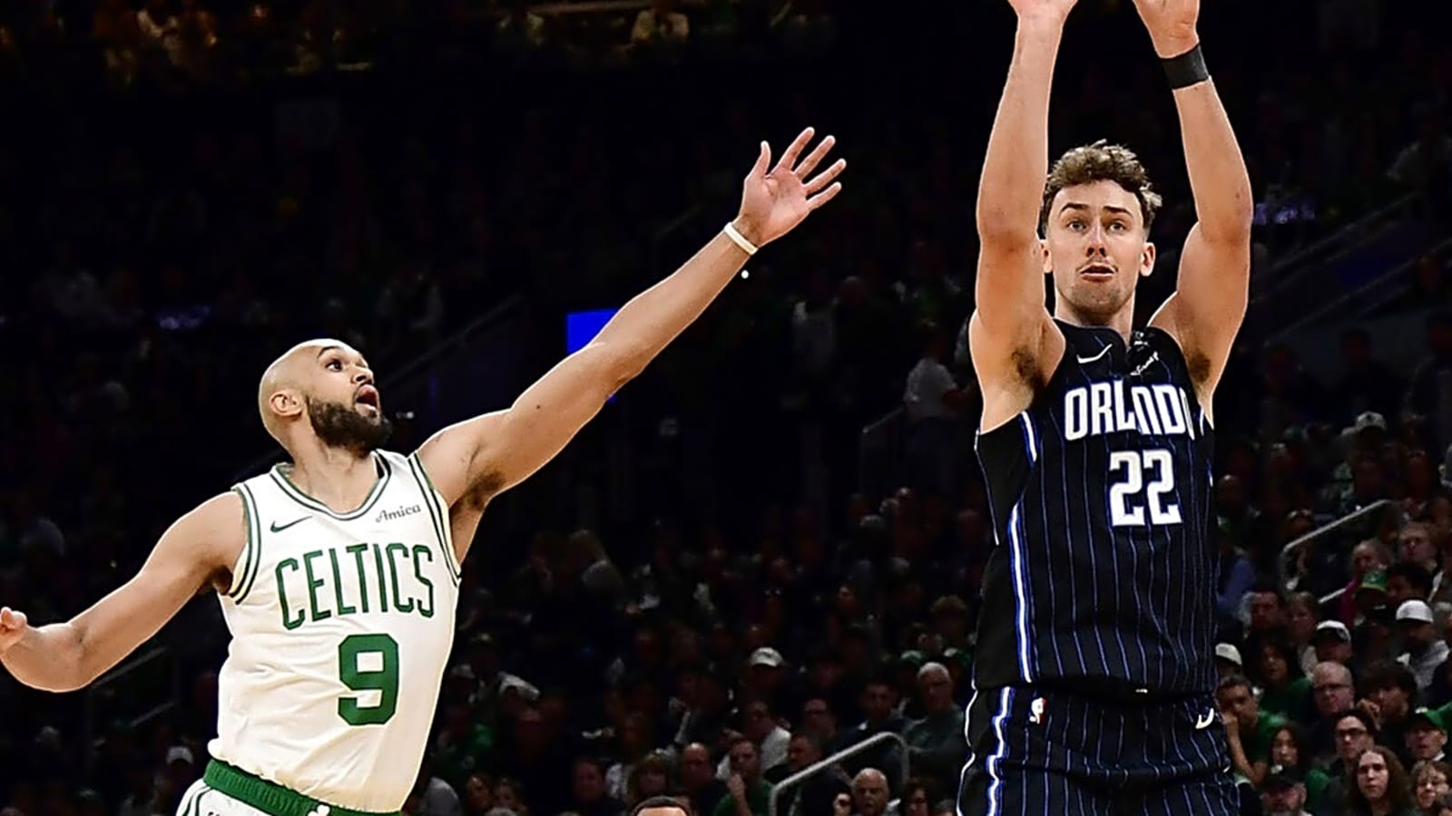 Franz Wagner at loss for words on 3-point shooting as Magic fans question hitch