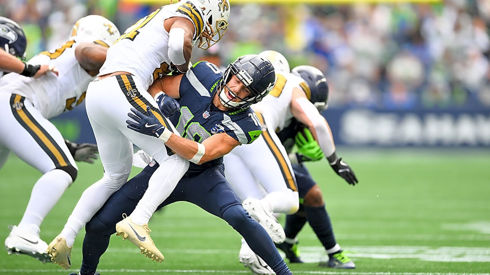 Saints lose Justin Reid to concussion vs. Giants