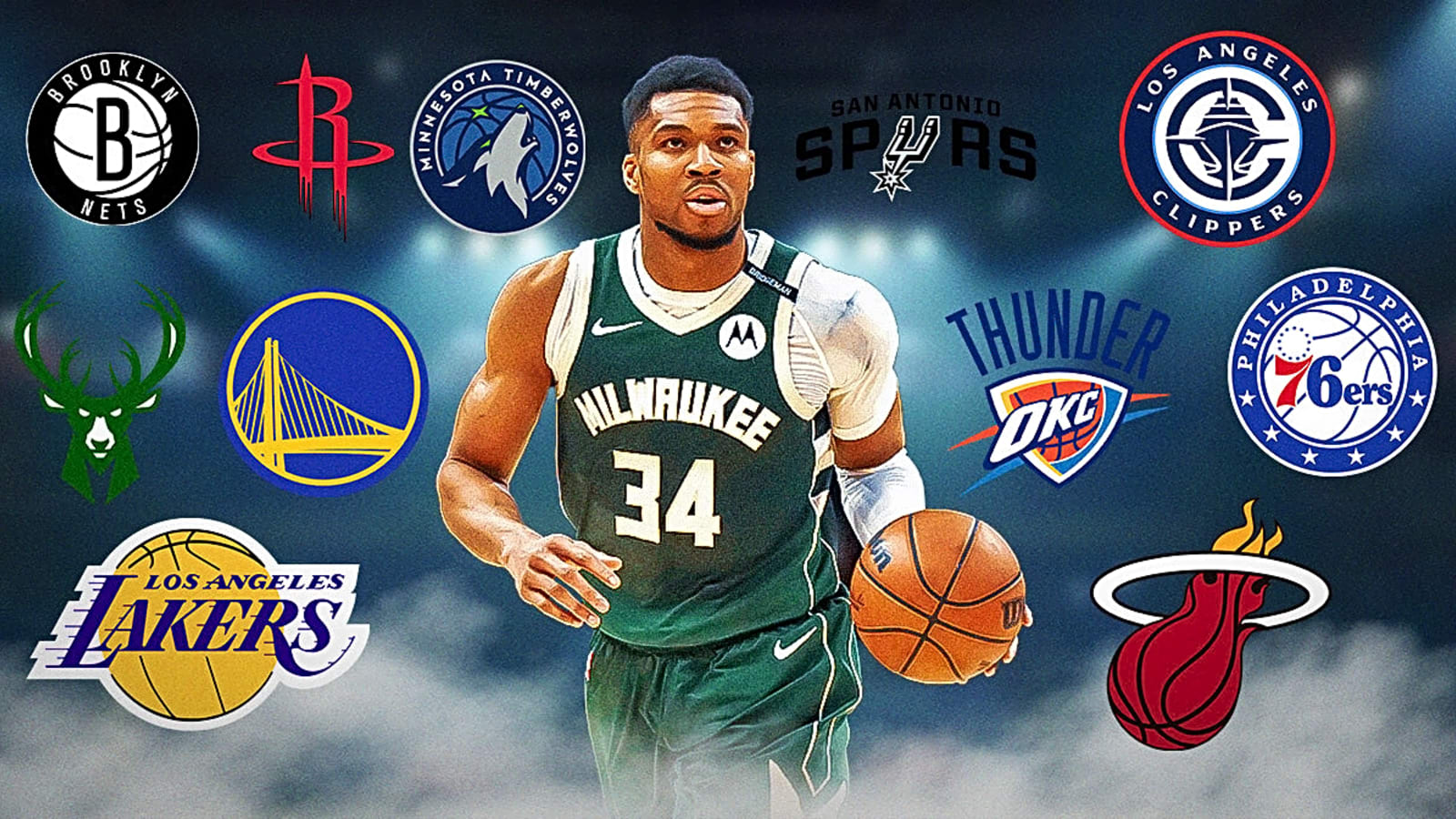 Top Giannis Antetokounmpo trade destinations if Bucks tenure ends