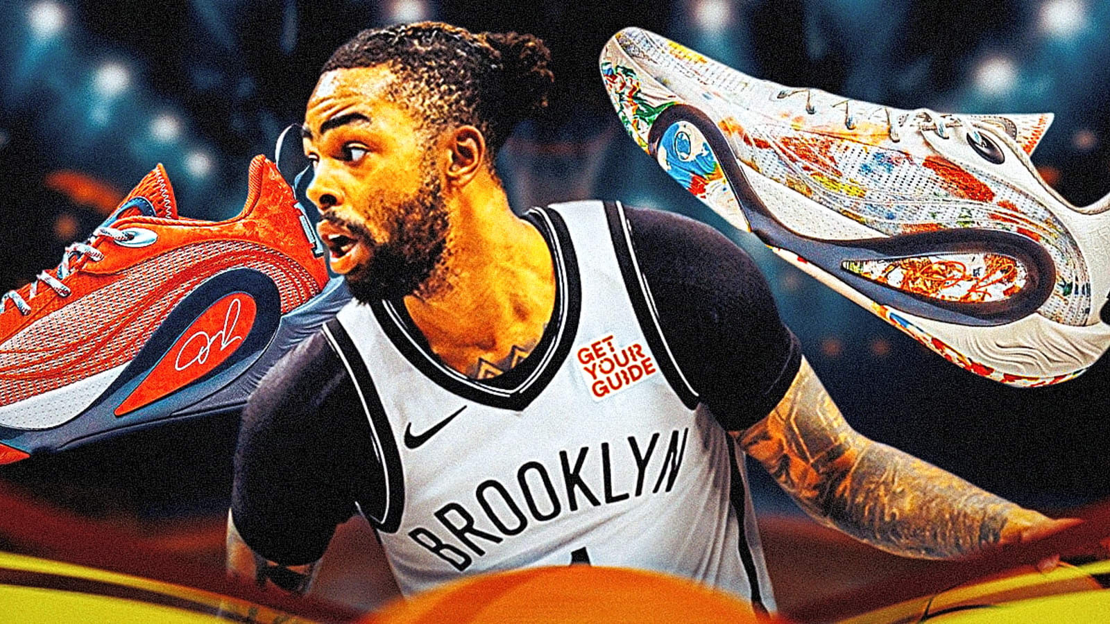 Nets’ D’Angelo Russell releases first signature shoe, the DLO1
