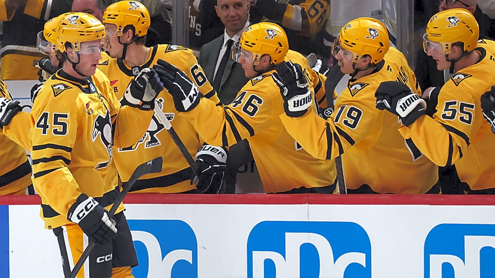 Penguins rookie’s ‘blacked out’ reaction to 1st NHL goal