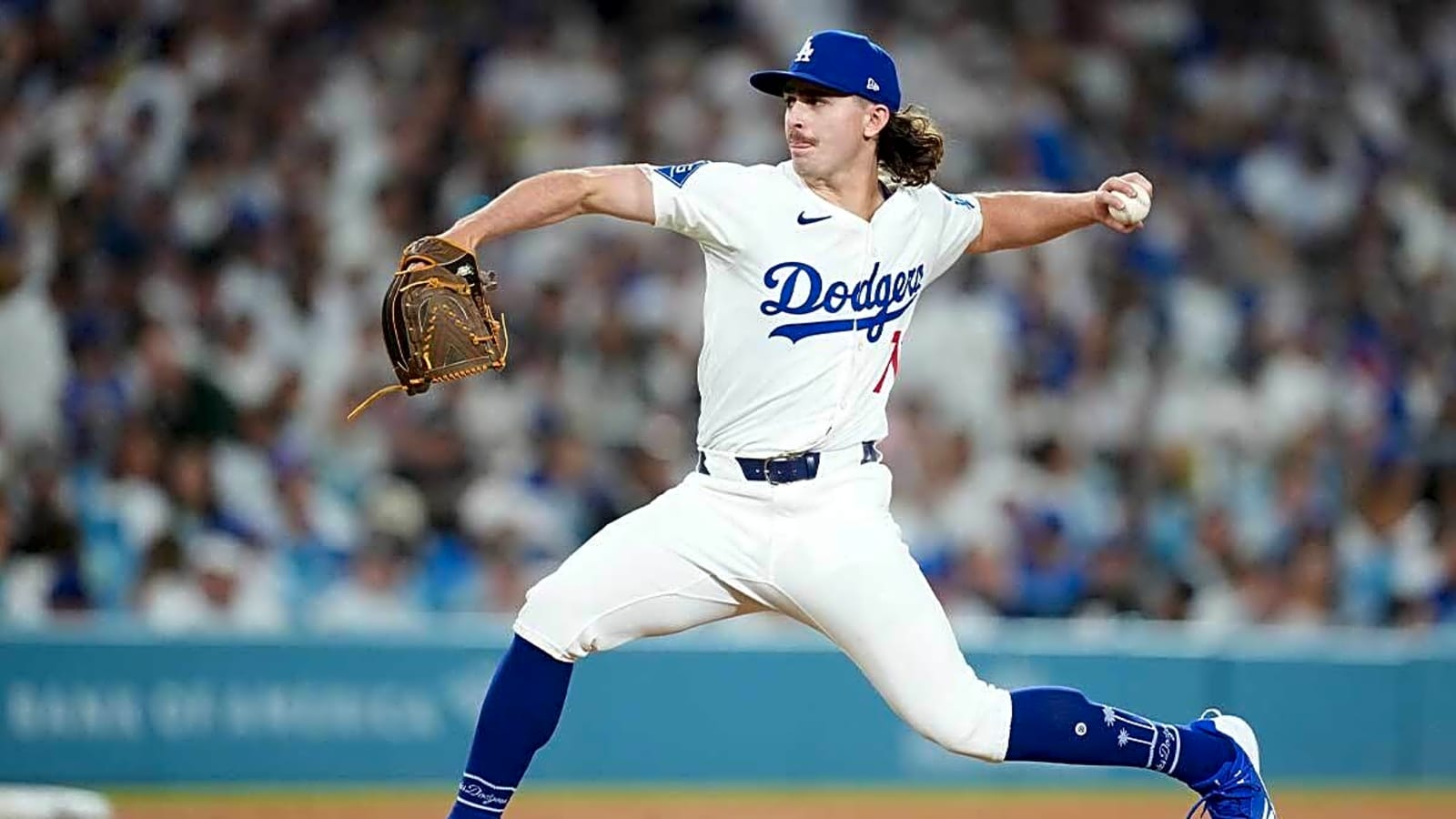 Dodgers pitcher comes dangerously close to scary situation