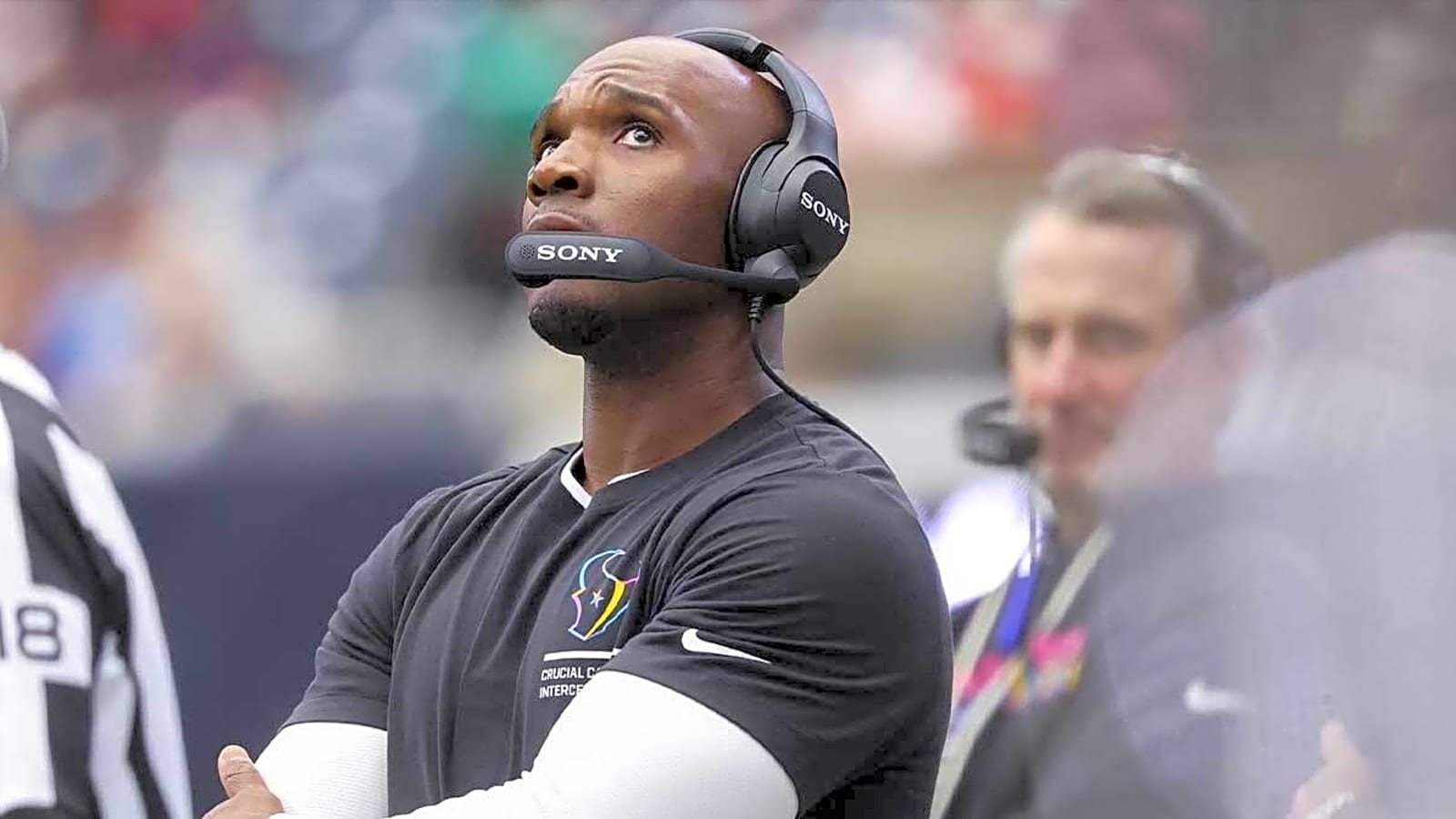 Texans’ DeMeco Ryans hilariously shuts down Lamar Jackson idea