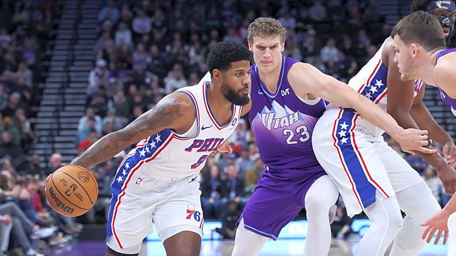  Jazz insider claims 76ers interested in draft trade to get off Paul George