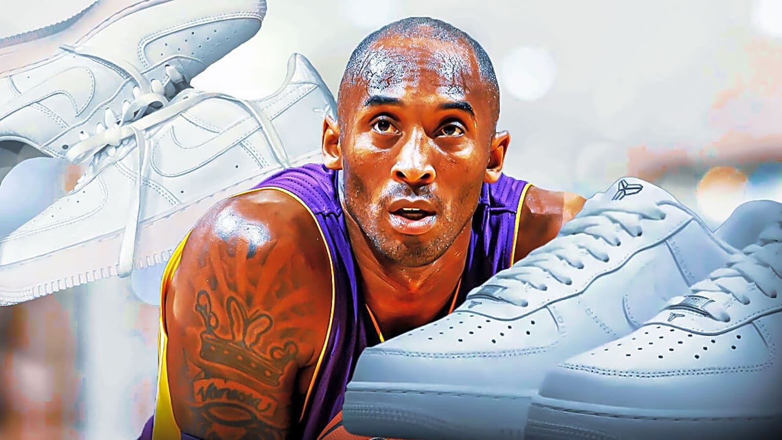 Kobe Bryant Nike Air Force 1 ‘Triple White’ release details