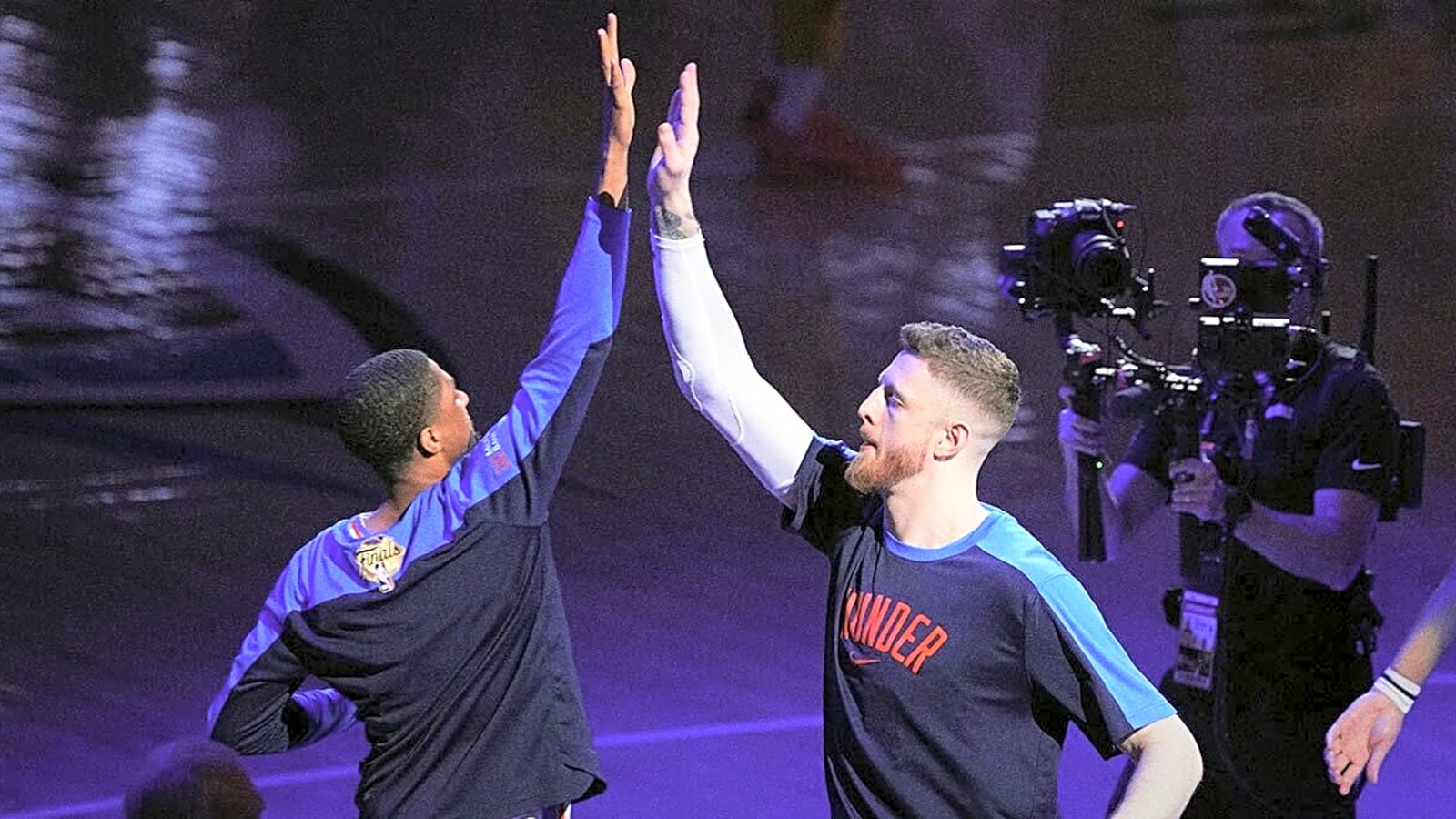 How Isaiah Hartenstein’s battle through ‘adversity’ shapes Thunder NBA Finals journey