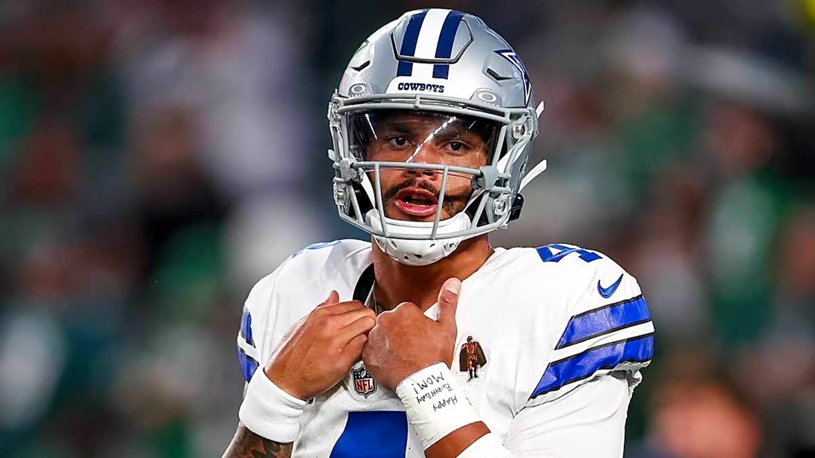 Cowboys’ Dak Prescott limited in practice after destroying Raiders