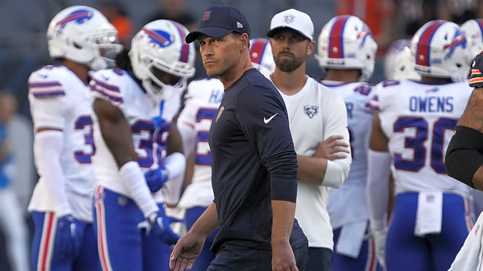 Bears’ Ben Johnson responds to Lions players with mouth-watering tease