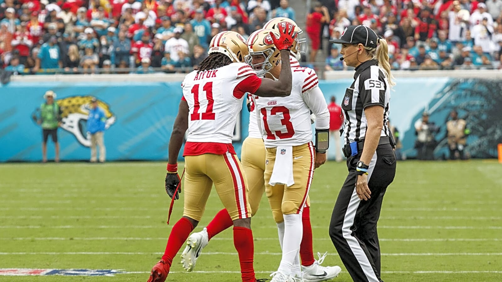 49ers Insider wonders if Brock Purdy, Brandon Aiyuk are beefing