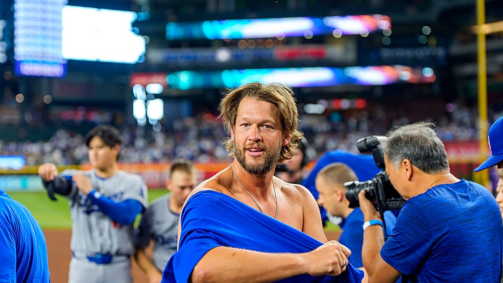 Dodgers’ Clayton Kershaw is a vibe after winning NL West in final season