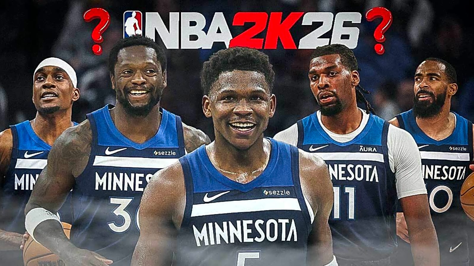 Minnesota Timberwolves NBA 2K26 ratings that are 100% wrong