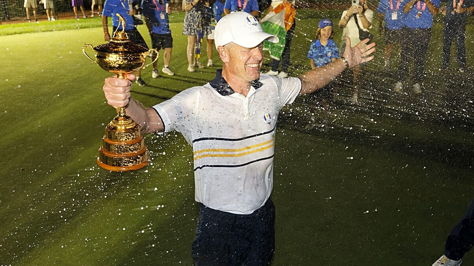 European Ryder Cup captain Luke Donald joins American legends in history