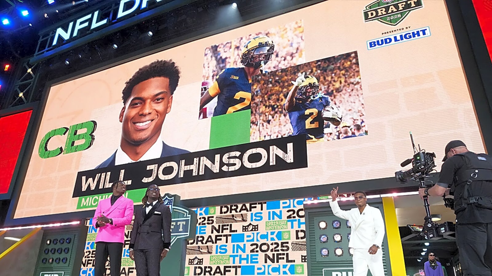 Will Johnson promises haters will ‘pay for this s**t’ after draft slide