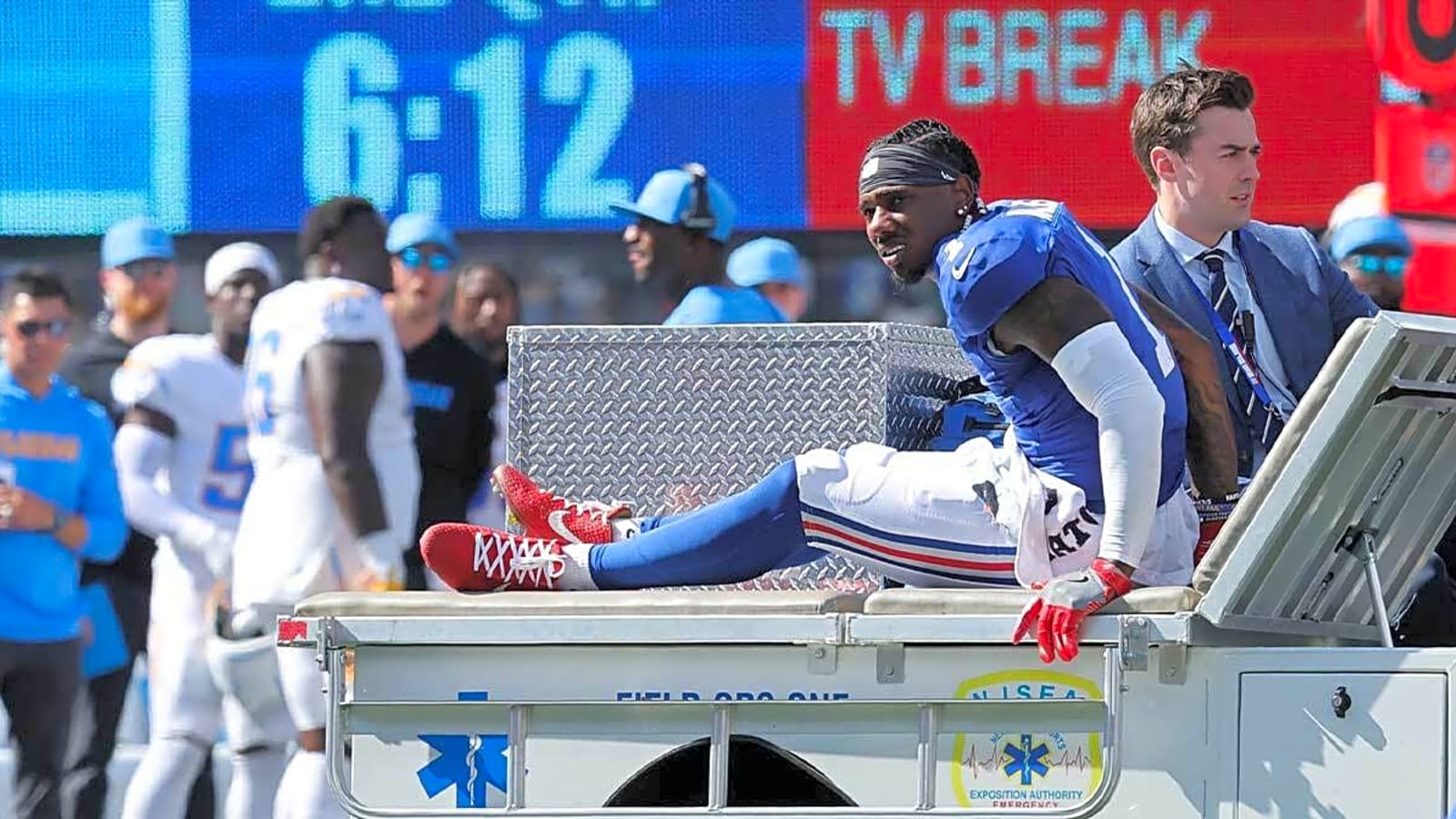 Giants QB Russell Wilson’s powerful message for Malik Nabers after WR’s ACL injury