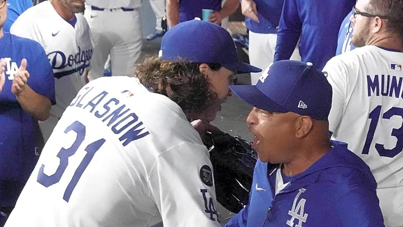 Dodgers’ Dave Roberts says Tyler Glasnow ‘dodged a bullet’ after injury scare