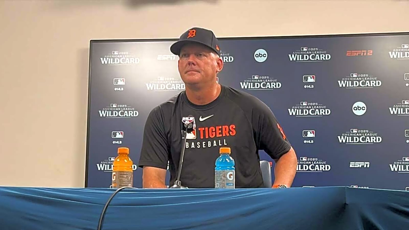 Tigers’ AJ Hinch fires team up after defeating Guardians with speech