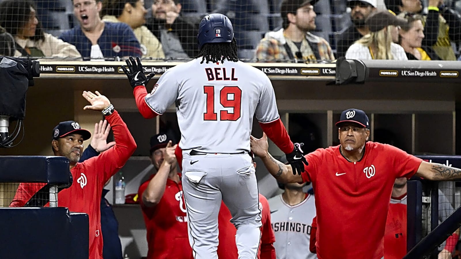 Nationals hit impressive mark in 15-9 win over Angels