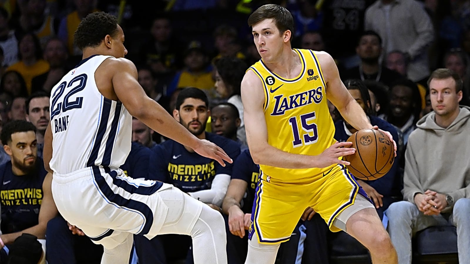 Lakers rumors: Nick Wright predicts Austin Reaves’ trade value after Desmond Bane deal