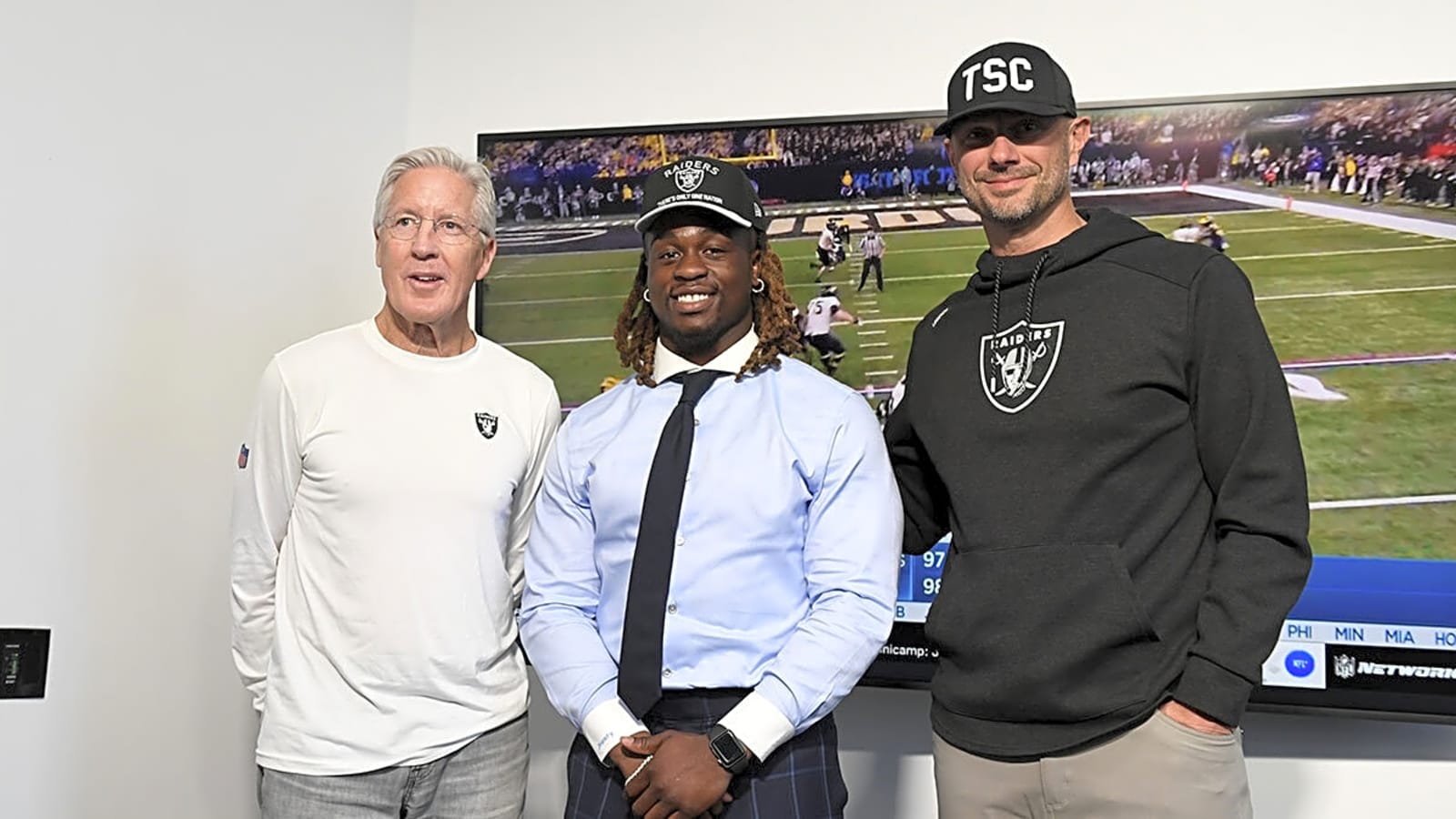 Raiders’ Ashton Jeanty makes ‘fun’ Pete Carroll admission