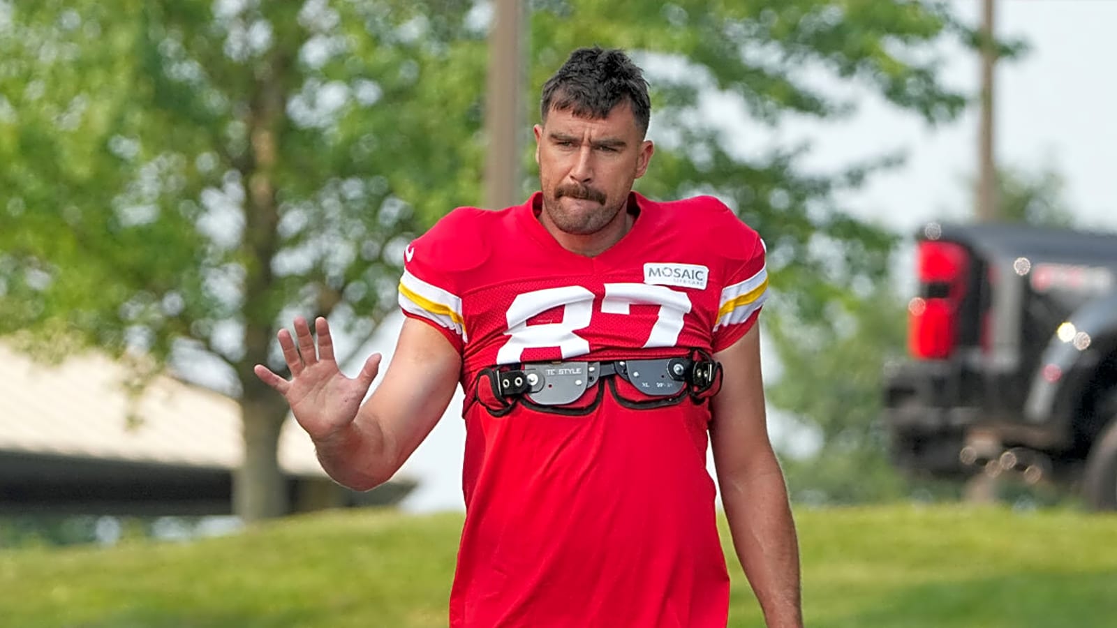 Travis Kelce’s workout partner reveals his ‘amazing’ advice