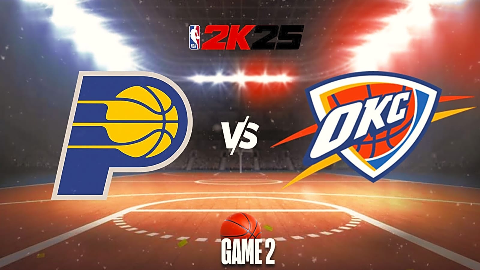 Pacers vs. Thunder Game 2 Results According to NBA 2K25