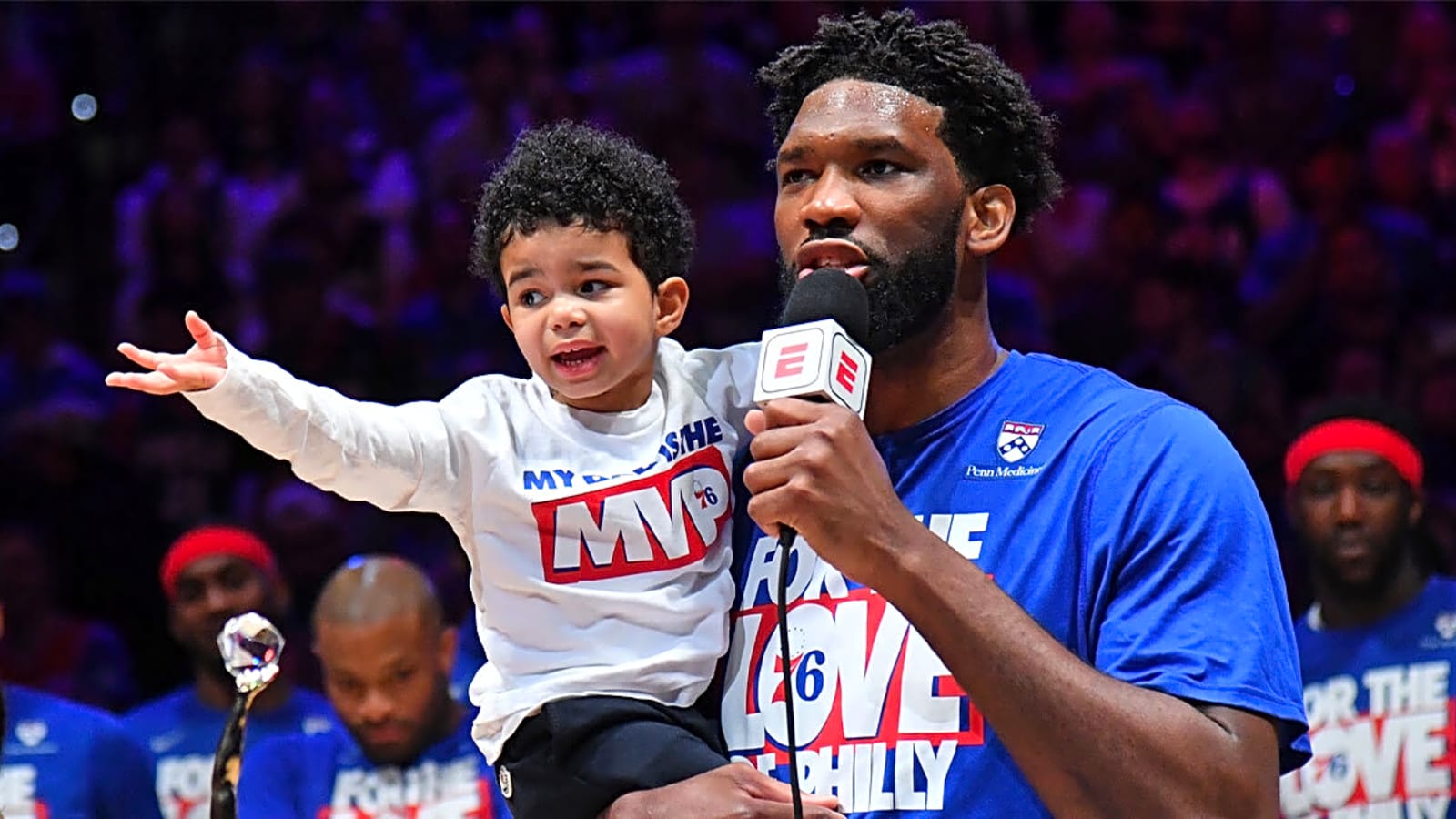 76ers’ Joel Embiid shares heartfelt moment with son Arthur