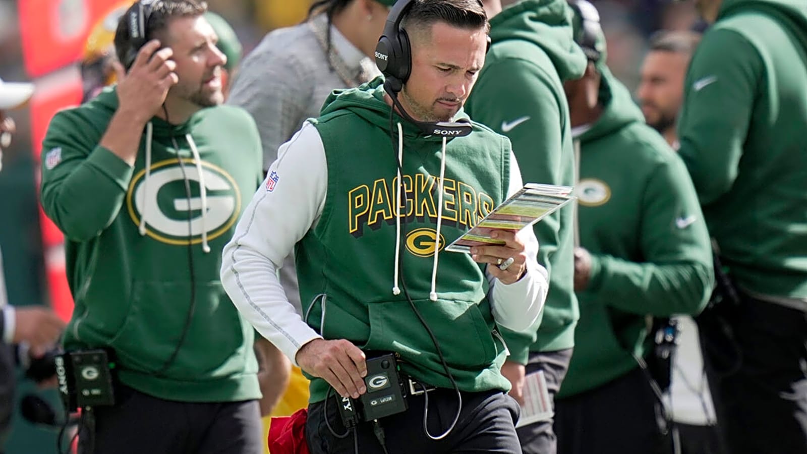 The ‘coded’ message Packers HC Matt LaFleur asks Josh Jacobs every week