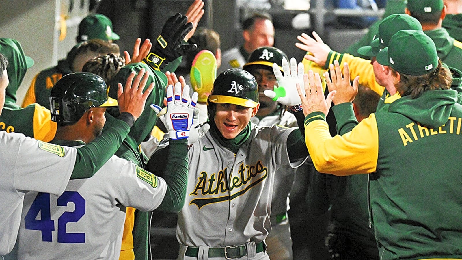 Athletics’ Tyler Soderstrom completes historic MLB feat on Jackie Robinson Day