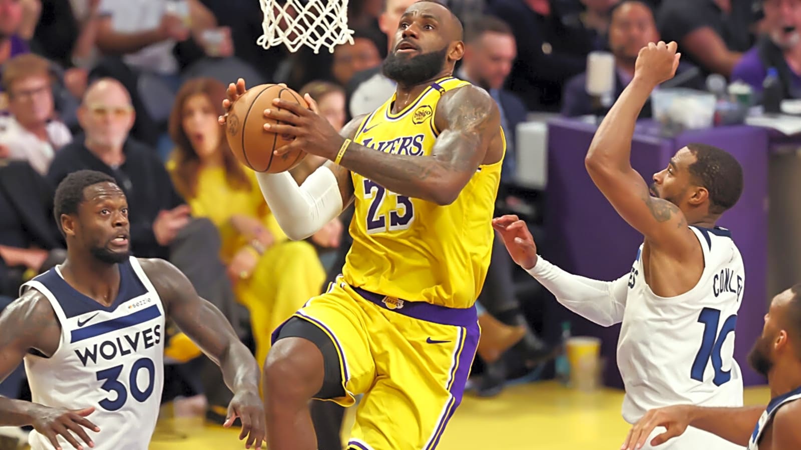 Lakers’ LeBron James Makes NBA History in Game 3 vs. Timberwolves