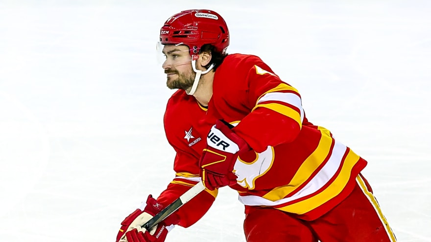 Pros and cons of Rasmus Andersson starting the season with the Flames