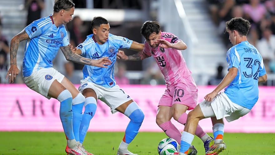 Inter Miami vs New York City FC Lineups, Live Score & Results of MLS Playoffs & Conference Final