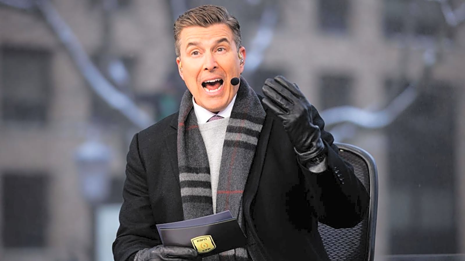 Rece Davis makes strange comment on college football jerseys