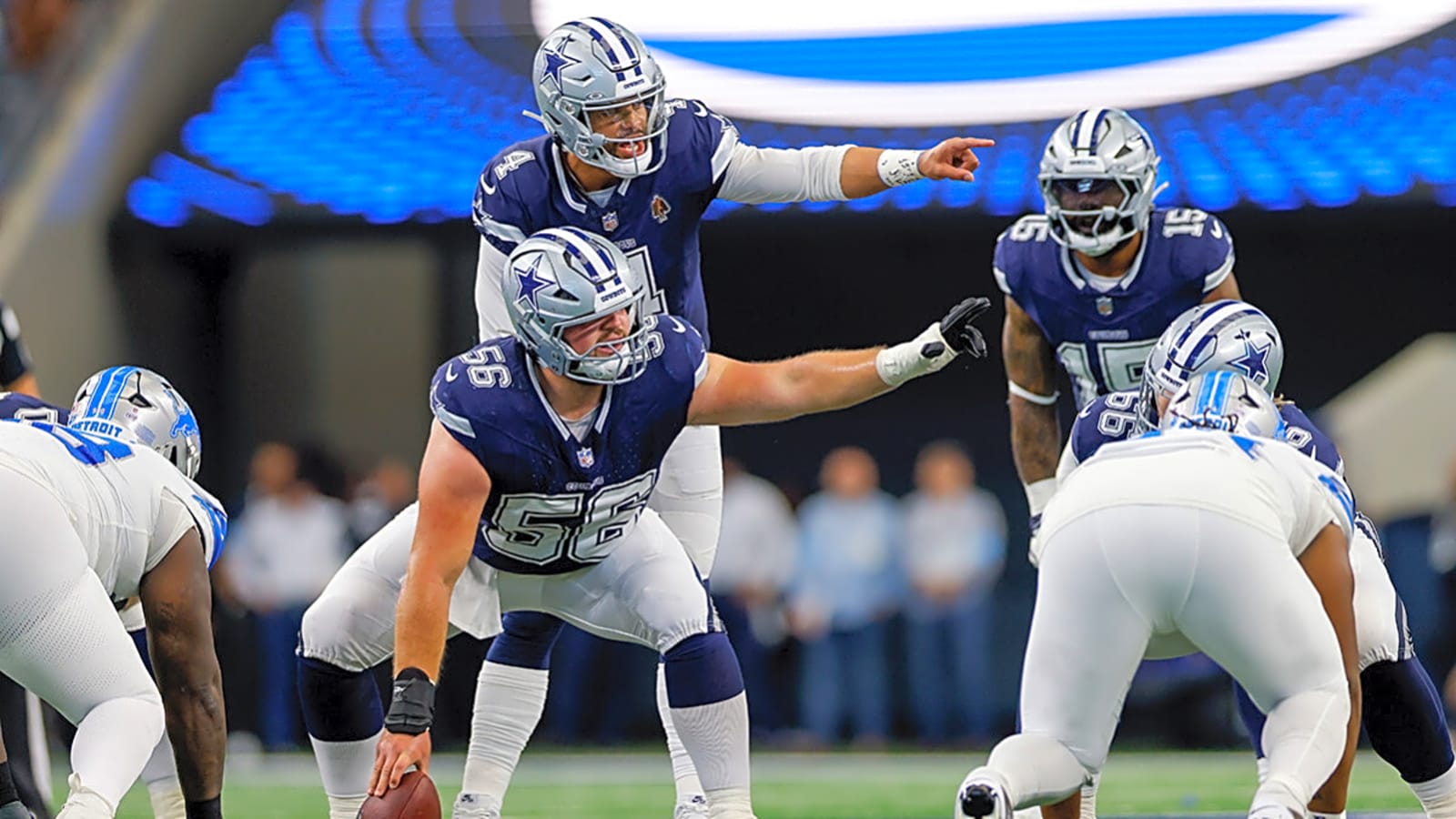 Cowboys Experimenting with Offensive Line Versatility