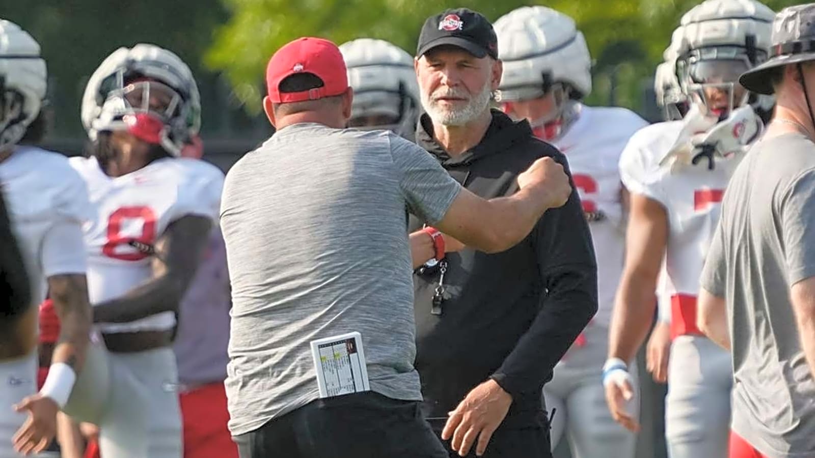 Ryan Day addresses the Ohio State Buckeyes going up against Jim Knowles in his return to Columbus with Penn State