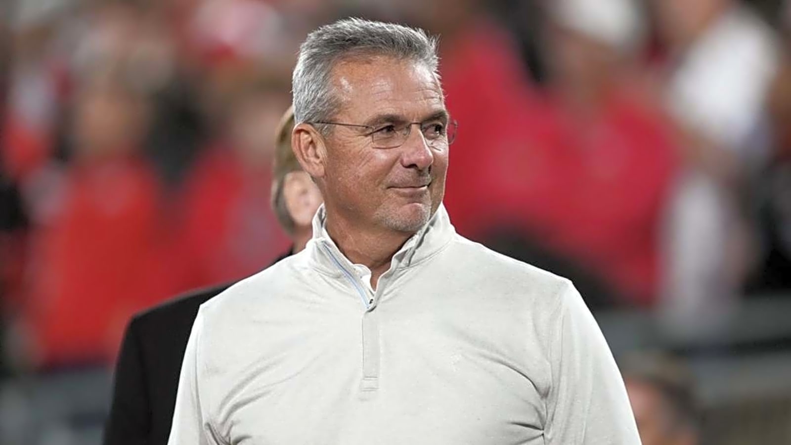 ESPN’s Paul Finebaum sneaks in a shot at former Ohio State HC Urban Meyer when discussing the state of the Buckeyes