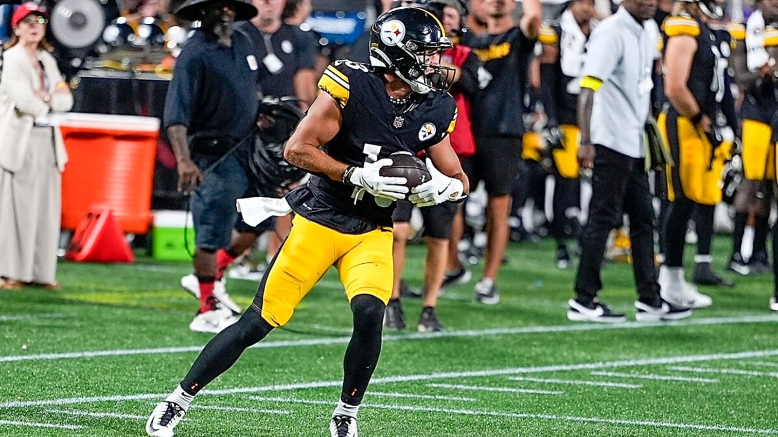 Steelers quarterback explains why an unheralded WR went from being on the roster bubble to being a lock to make the 53-man roster