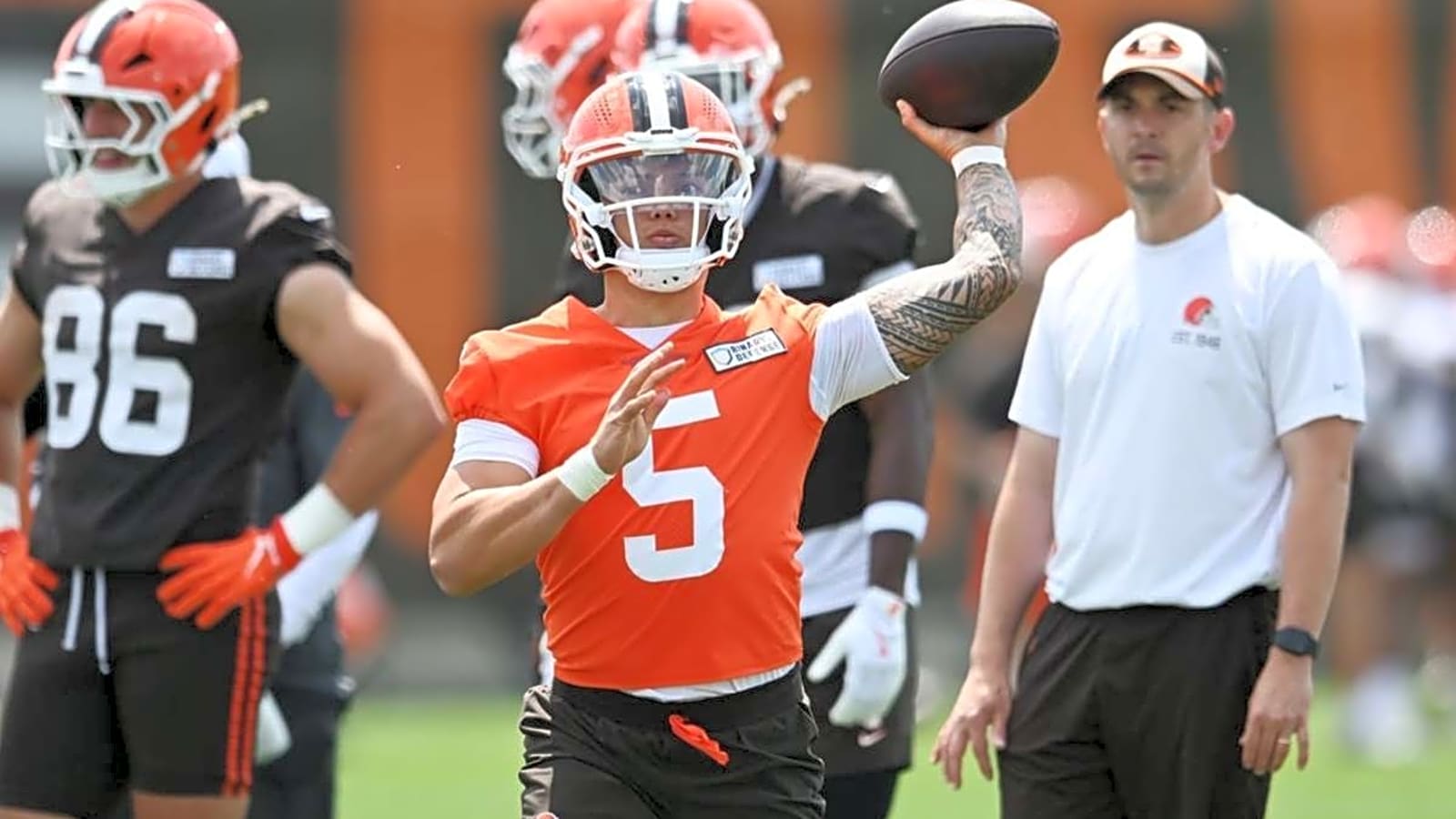 Former Oregon QB Dillon Gabriel admits what has been a challenge for him so far in adapting to the NFL