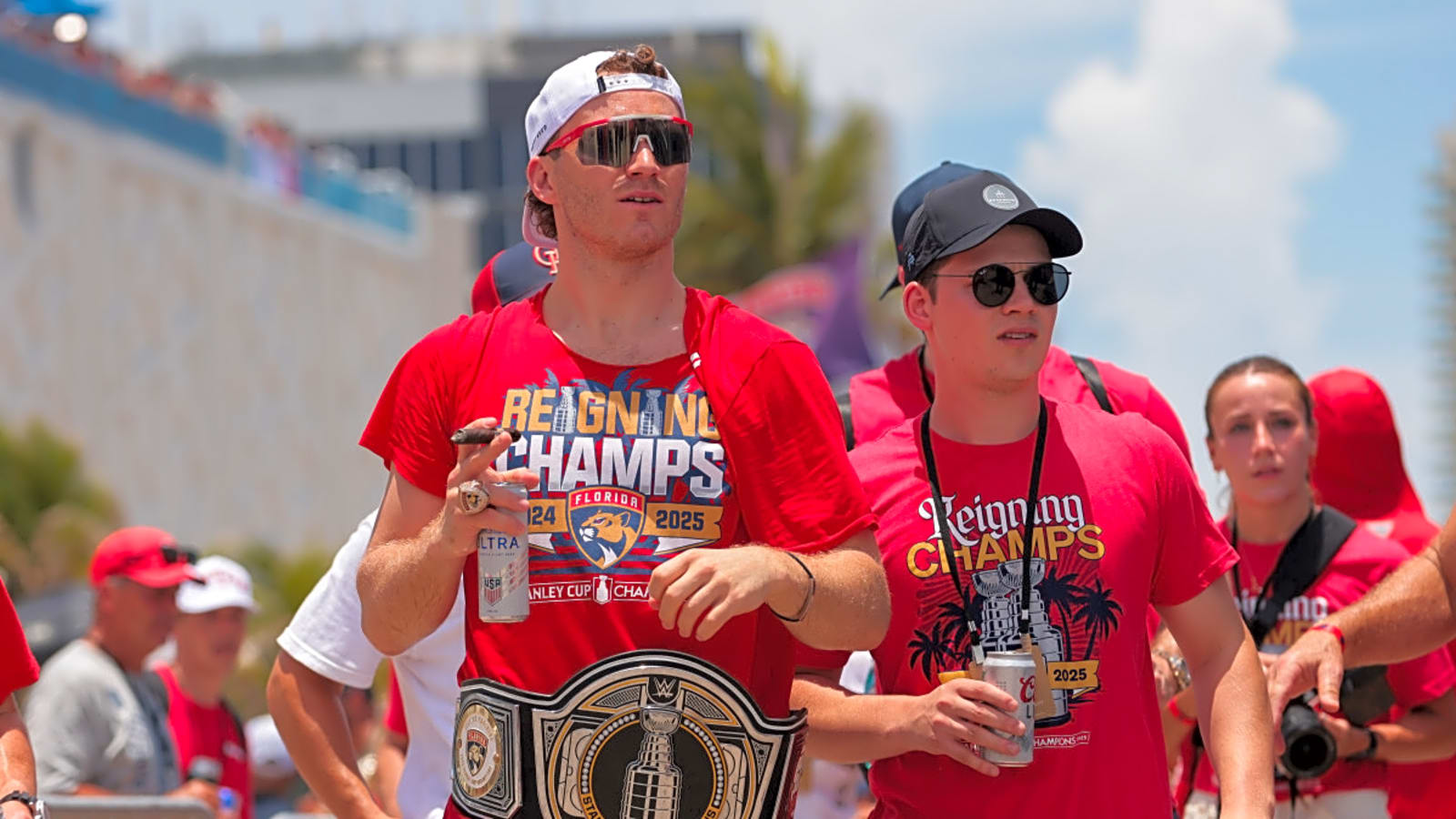 At Stanley Cup Parade, Panthers Have Perfect Clapback to Critics