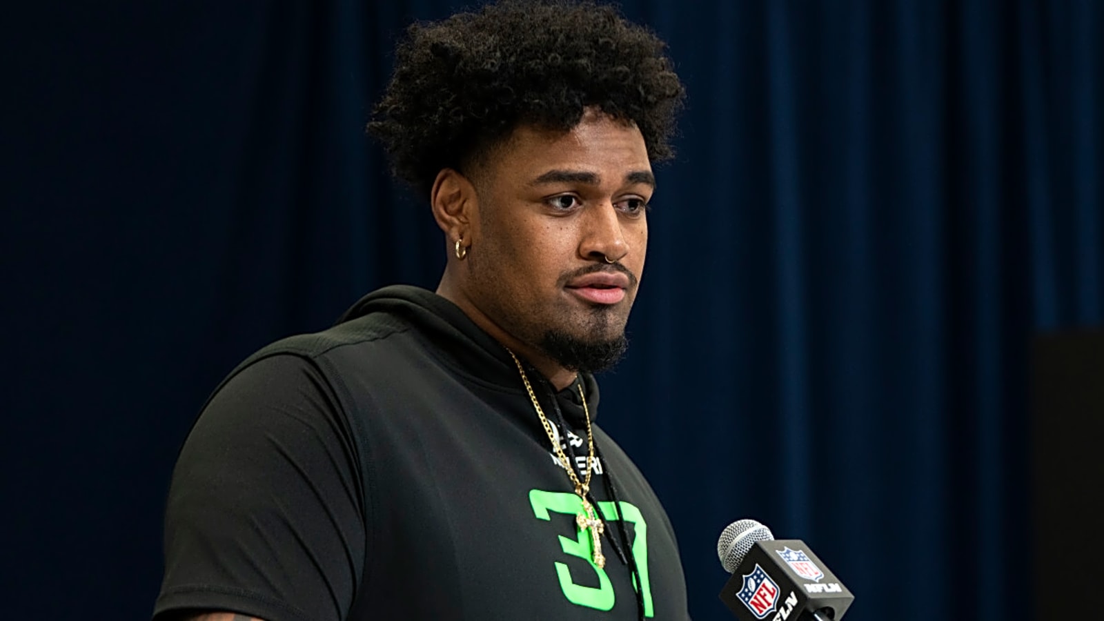 Saints showing interest in potential Trevor Penning replacement who they&#39;ll have to pick early in 2025 NFL Draft