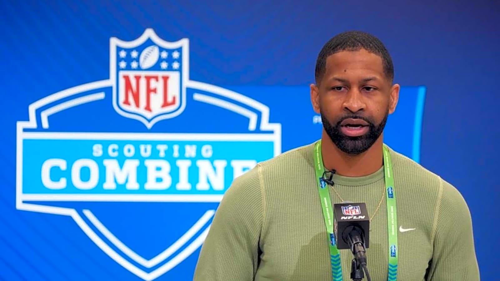 Browns GM Andrew Berry has a message for Cleveland fans after trading out of drafting Travis Hunter