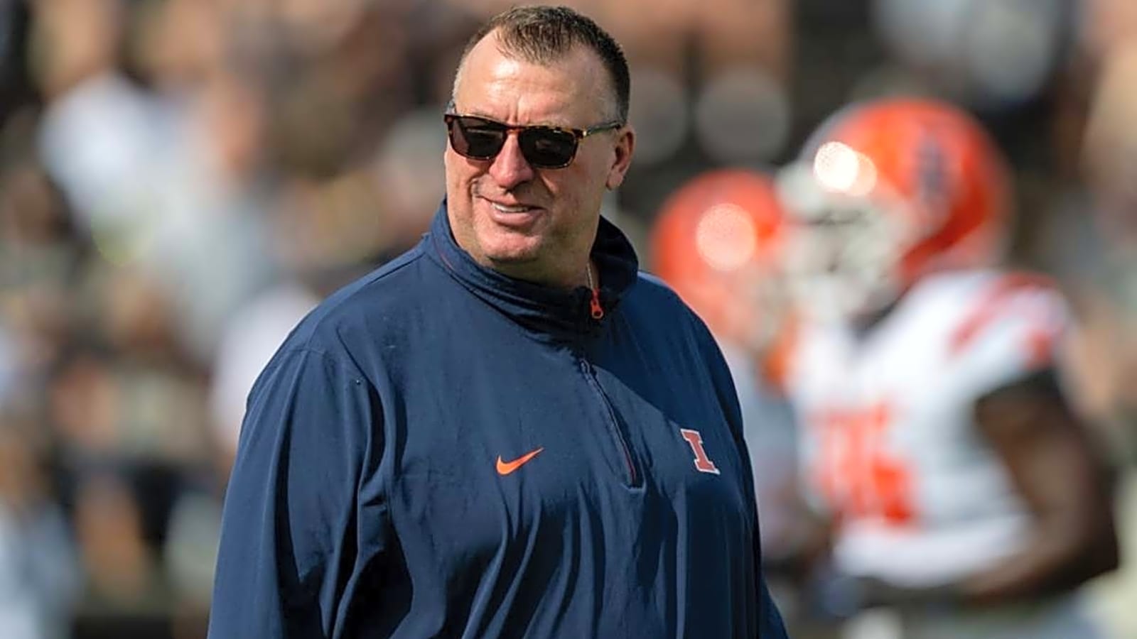 Illinois HC Bret Bielema makes major statement with his thoughts on Ryan Day and the Ohio State Buckeyes