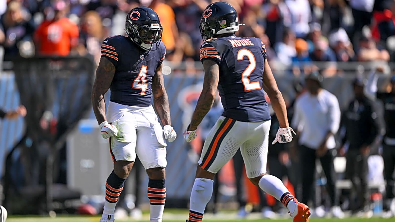 Bears Final Week 7 Injury Report: DJ Moore gets the greenlight but D&#39;Andre Swift&#39;s status is still to be determined for Sunday
