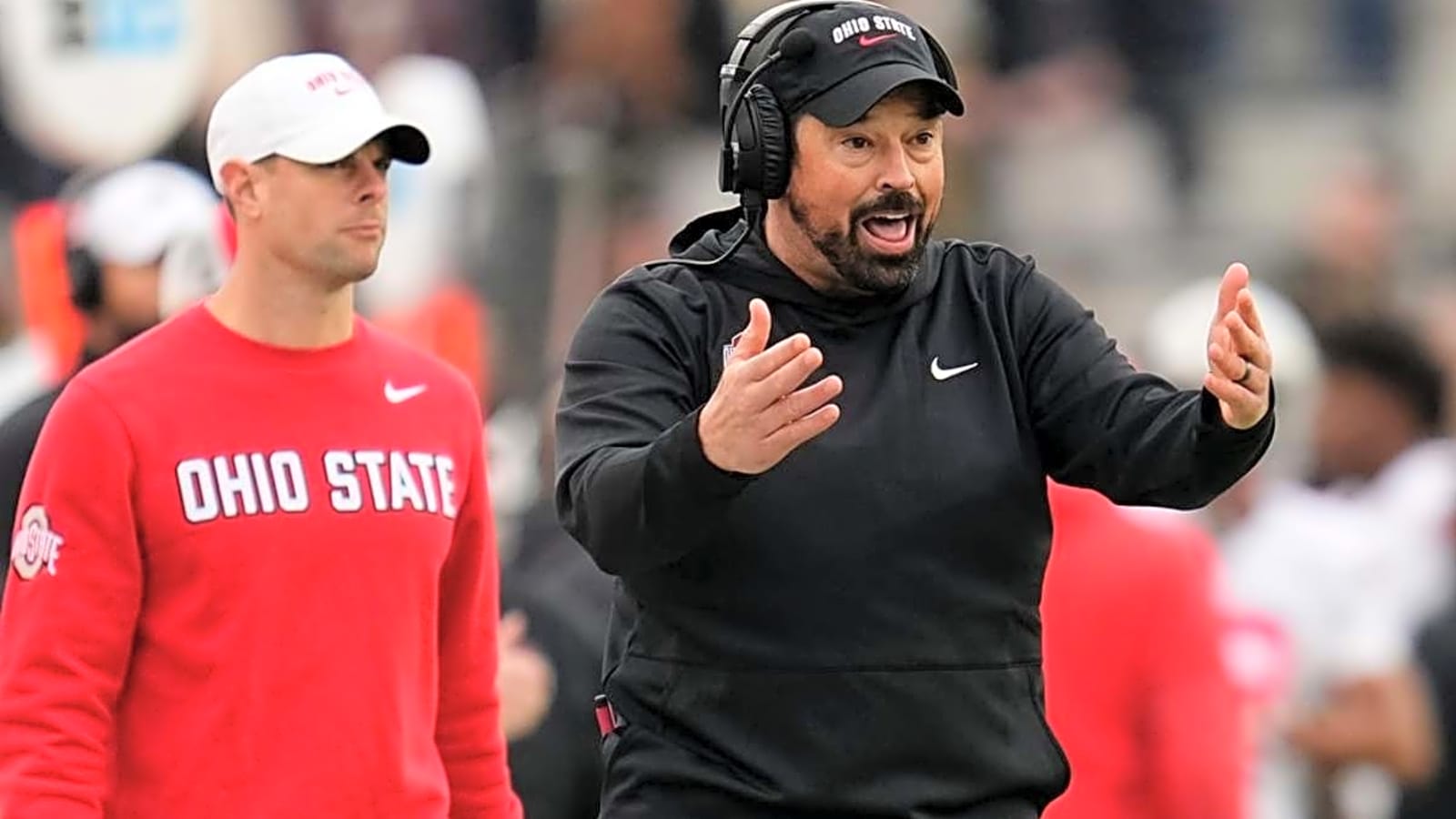 Ryan Day all but admits the Ohio State Buckeyes are debating on pulling a starter following the win over Purdue