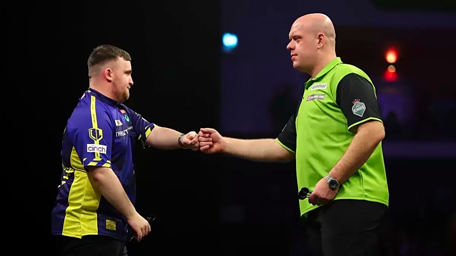Luke Littler finally seals record fifth Premier League Darts nightly win as Michael van Gerwen back in play-off contention