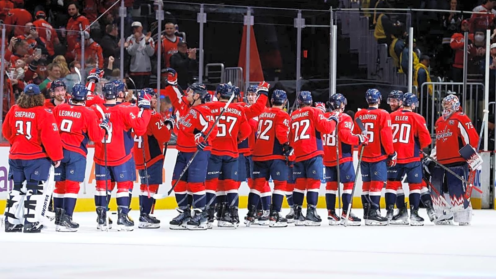 Capitals clinch top spot in East, will have home-ice advantage